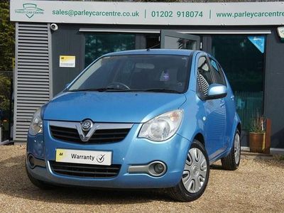 Used Vauxhall Agila S 68 HP (50 kW) 2013 Blue MPV