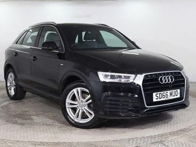 Used Audi Q3 S-Line 150 HP (110 kW) 2016 Black SUV