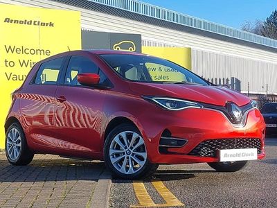 Red Used 2021 Renault Zoe Iconic Hatchback | £9,498 (Fair price)
