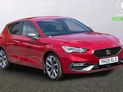 Used Seat Leon FR First Edition 150 HP (110 kW) 2020 Red Hatchback