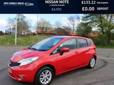 used Nissan Note 1.2 ACENTA 2015,Bluetooth,Air Con,Cruise,60mpg,£20 Tax,Ulez Compliant