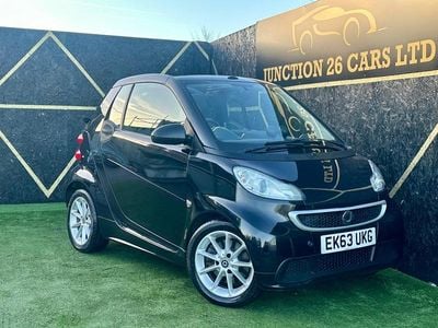 Black Used 2013 Smart ForTwo Cabrio Passion Cabriolet | £2,995 (Good price)