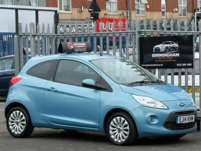 Usado Ford Ka Zetec 2014 Azul Citadino