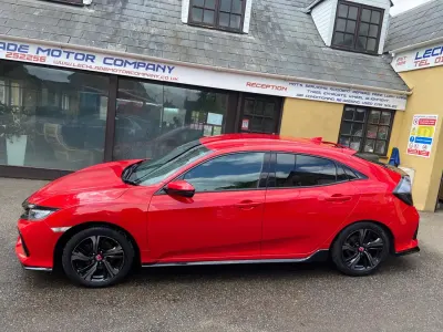 Second-hand Honda Civic Sport 182 CP (133 kW) 2019 Roșu Hatchback
