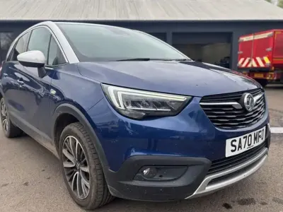 Second-hand Vauxhall Crossland X Elite 130 CP (95 kW) 2020 Albastru SUV