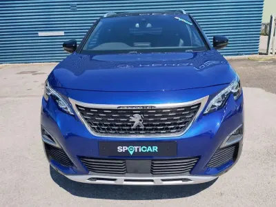 Used Peugeot 3008 GT-line 129 HP (94 kW) 2019 Blue SUV
