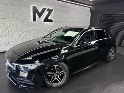 Używany Mercedes A200 AMG line 163 KM (119 kW) 2018 Czarny Hatchback