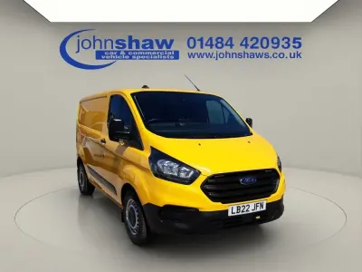 Used Ford Transit Custom 130 HP (95 kW) 2022 Yellow Van