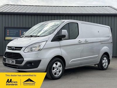 Used Ford Transit Custom Limited 128 HP (94 kW) 2017 Silver Van