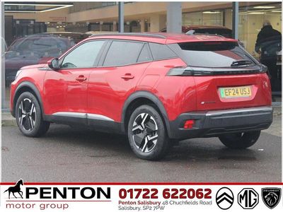 Used Peugeot e-2008 Allure 100 kW (136 HP) 2024 Red SUV