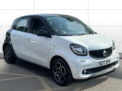 Used Smart ForFour Prime 71 HP (52 kW) 2017 Black Hatchback