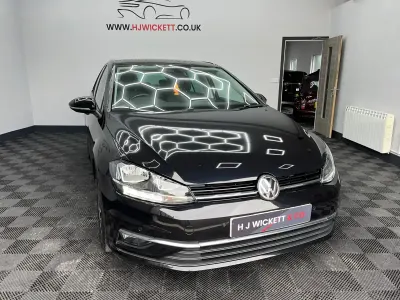 Used VW Golf VII Match 115 HP (84 kW) 2019 Black Hatchback