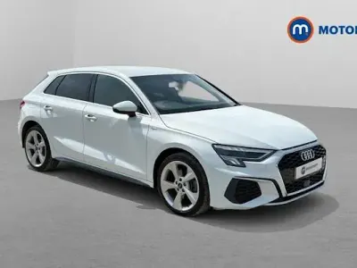 Used Audi A3 Sportback e-tron S-Line 204 HP (150 kW) 2024 White Hatchback