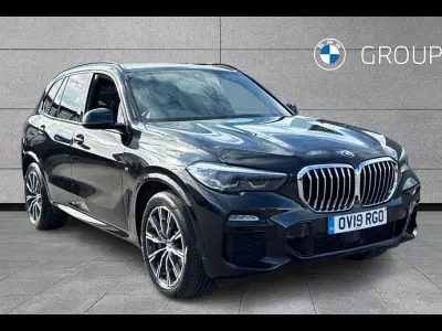 Used BMW X5 M Sport 261 HP (191 kW) 2019 Black SUV