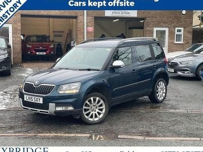 Blue Used 2015 Skoda Yeti SE SUV | £6,395 (Fair price)