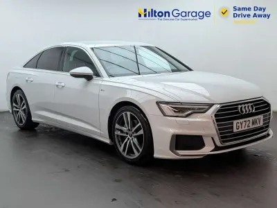 Usado Audi A6 S-Line 204 CV (150 kW) 2022 Blanco Berlina