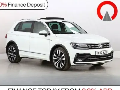 Used VW Tiguan R-line 190 HP (139 kW) 2017 White SUV