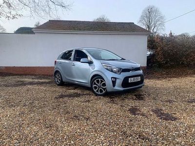 Used Kia Picanto 66 HP (48 kW) 2019 Blue Hatchback