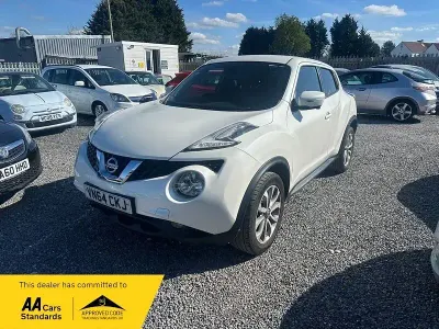 Used Nissan Juke Tekna 2013 White SUV