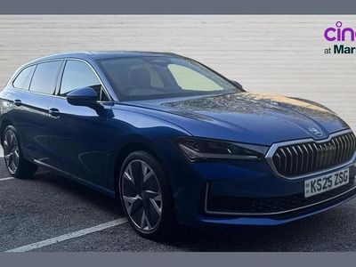 Used Skoda Superb SE L 150 HP (110 kW) 2025 Blue Estate