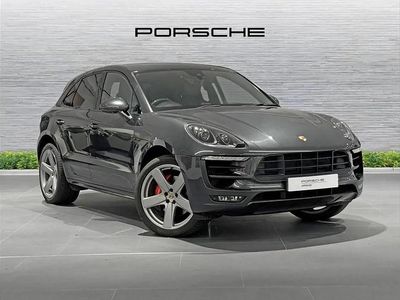 Used Porsche Macan Turbo 400 HP (294 kW) 2016 Grey SUV