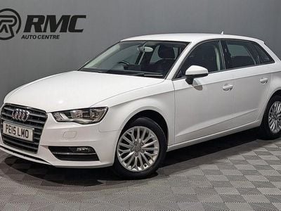 White Used 2015 Audi A3 Sportback Design Hatchback | £9,499 (Fair price)