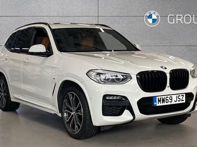 Used BMW X3 M Sport 190 HP (139 kW) 2019 White SUV
