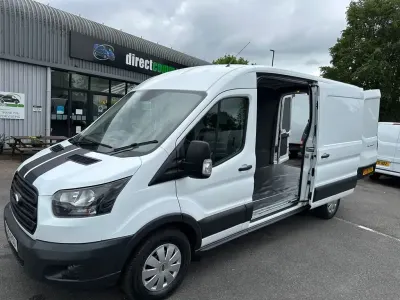 Used Ford Transit 130 HP (95 kW) 2019 White Van