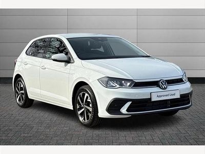 Pure white Used 2025 VW Polo Match Hatchback | £18,697 (Fair price)