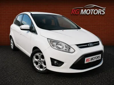 Used Ford C-MAX Zetec 118 HP (86 kW) 2015 White MPV