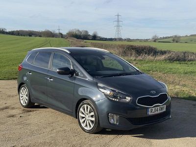 Used Kia Carens 134 HP (98 kW) 2014 Blue MPV