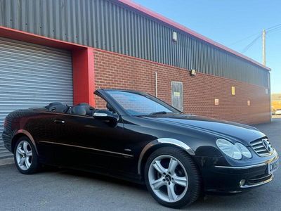 Begagnad Mercedes CLK200 Avantgarde 2005 Svart Cab