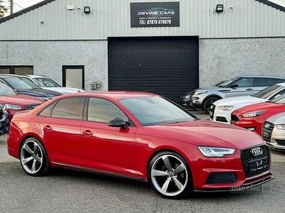 Red Used 2018 Audi A4 Black Edition Sedan | £14,495 (Expensive)