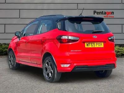 Used Ford Ecosport ST-Line 123 HP (90 kW) 2019 Red SUV