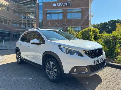 Used Peugeot 2008 Allure 82 HP (60 kW) 2016 White SUV