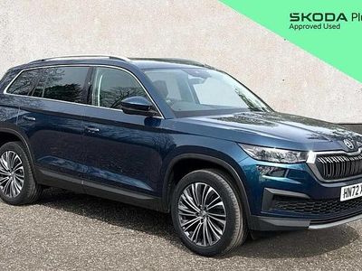 Used Skoda Kodiaq SE L Executive 150 HP (110 kW) 2022 Blue SUV