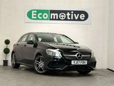 Used Mercedes A180 Executive 109 HP (80 kW) 2017 Black Hatchback