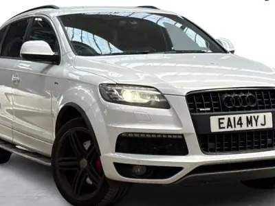 Used Audi Q7 S-line plus 204 HP (150 kW) 2014 White SUV