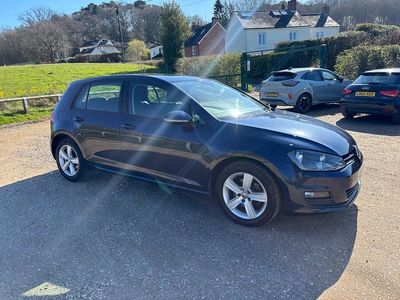 Used VW Golf VII Match 2015 Blue Hatchback