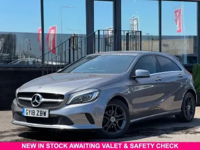 Used Mercedes A180 Sport Edition 109 HP (80 kW) 2018 Grey Hatchback