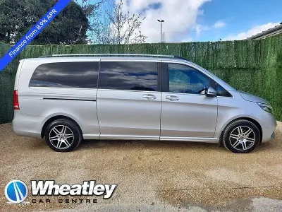 Usado Mercedes V250 AMG line 2018 Prateado Monovolume