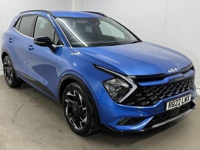 Used Kia Sportage GT-Line 148 HP (108 kW) 2022 Blue SUV