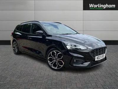 Used Ford Focus ST-Line X 120 HP (88 kW) 2021 Black Estate