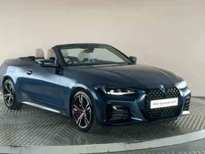 Usado BMW 420 M Sport 181 CV (133 kW) 2025 Azul Descapotable