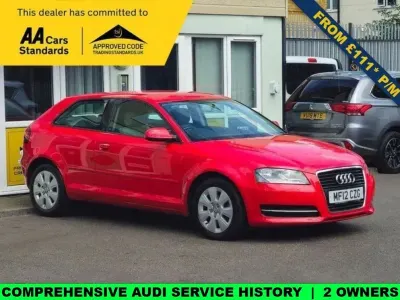 Used Audi A3 160 HP (117 kW) 2012 Red Hatchback