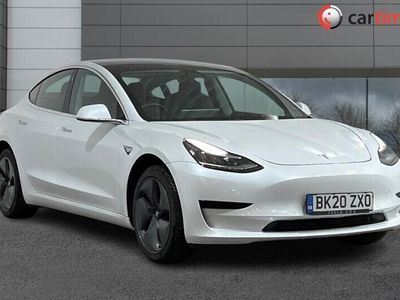 used Tesla Model 3 STANDARD RANGE PLUS 4d 302 BHP Heated Front Seats, 15-Inch Touchscreen, Ada