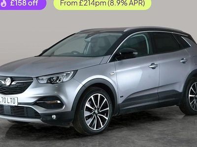 Used Vauxhall Grandland X Business Edition 226 HP (166 kW) 2020 Grey SUV