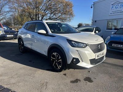 Used Peugeot e-2008 Allure Premium 2021 White SUV