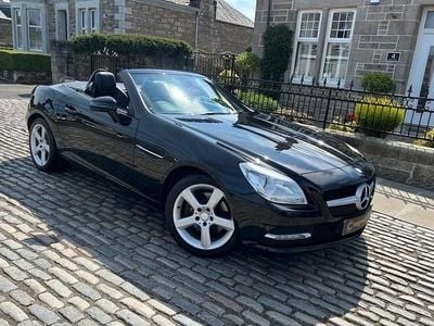 Black Used 2012 Mercedes SLK250 Cabriolet | £8,695 (Fair price)