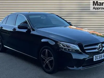 Used Mercedes C200 184 HP (135 kW) 2019 Black